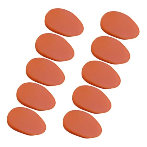 Sosoport 10 Stück Schinkenscheiben Gefälschter Lebensechtes Kunstfleischmodell Hot-Dog-Modell Hot-Dog-brötchen Plastik-Hotdog Künstliches Fleisch PVC Coffee von Sosoport