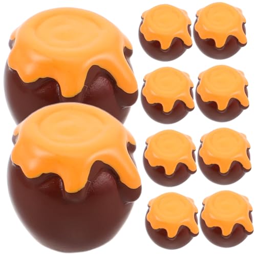 Sosoport 10 Stück Simuliertes Honigglas Mini-Lebensmitteldose Puppenhaus-Mini- Miniaturhonigtopf Dollhouse Honey Decor Miniaturglasdekor Puppenhaus -Honigzubehör Miniaturgläser Harz Sosoport 10 Stück Simuliertes Honigglas Mini-Lebensmitteldose Puppenhaus-Mini- Miniaturhonigtopf Dollhouse Honey Decor Miniaturglasdekor Puppenhaus -Honigzubehör Miniaturgläser Harz von Sosoport