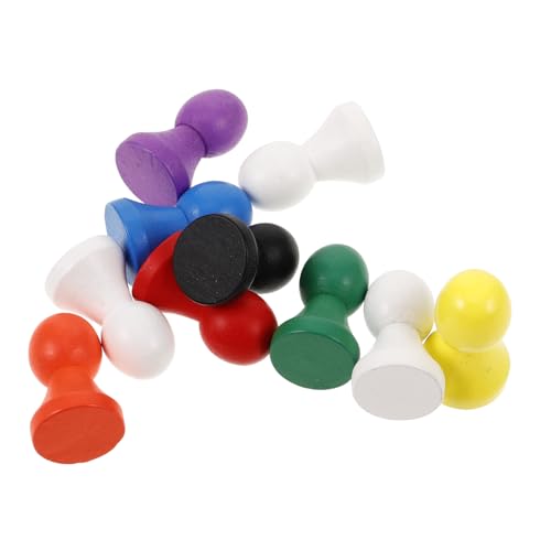 Sosoport 10 Stück Teiliges Holz Schachfiguren Zubehör für Brettspiele für Schach und Strategische Spiele Farben Sosoport 10 Stück Teiliges Holz Schachfiguren Zubehör für Brettspiele für Schach und Strategische Spiele Farben von Sosoport