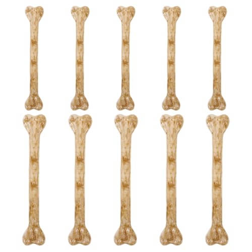 Sosoport 10 Stück Teiliges Kunststoffknochen Deko für Halloween Gefälschte Skelette mit Gewindeloch DIY Bastelmaterial für Partys und Dekoration Authentische Fake Knochen Requisiten Sosoport 10 Stück Teiliges Kunststoffknochen Deko für Halloween Gefälschte Skelette mit Gewindeloch DIY Bastelmaterial für Partys und Dekoration Authentische Fake Knochen Requisiten von Sosoport