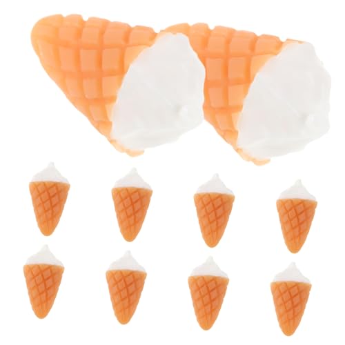 Sosoport 10 Stücke Miniatur Gefälschte Display Requisiten Realistische Mini Lebensmittel Desserts Modell Für Puppenhaus Dekoration von Sosoport