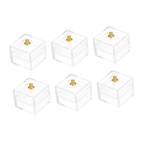 Sosoport 10 Teilige Box Mini Simulations Displaybox Ornament Dekorative Puppenhaus Süßigkeitenbehälter Mini Puppenbehälter Mini Süßigkeiten Display Durchsichtige Aufbewahrungsboxen Sosoport 10 Teilige Box Mini Simulations Displaybox Ornament Dekorative Puppenhaus Süßigkeitenbehälter Mini Puppenbehälter Mini Süßigkeiten Display Durchsichtige Aufbewahrungsboxen von Sosoport
