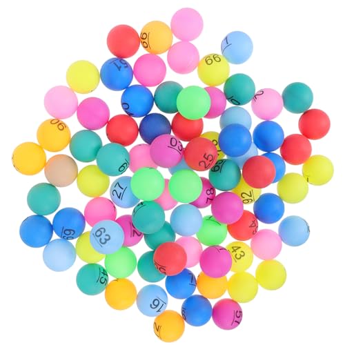 Sosoport 100 Bunte Tombola Bälle Kleine Von 1 Bis 100 Nummerierte Tombola Bälle – Farbige 4 cm Große Plastikkugeln Für Bingo Spiele Karneval Interaktive Unterhaltung Sosoport 100 Bunte Tombola Bälle Kleine Von 1 Bis 100 Nummerierte Tombola Bälle – Farbige 4 cm Große Plastikkugeln Für Bingo Spiele Karneval Interaktive Unterhaltung von Sosoport