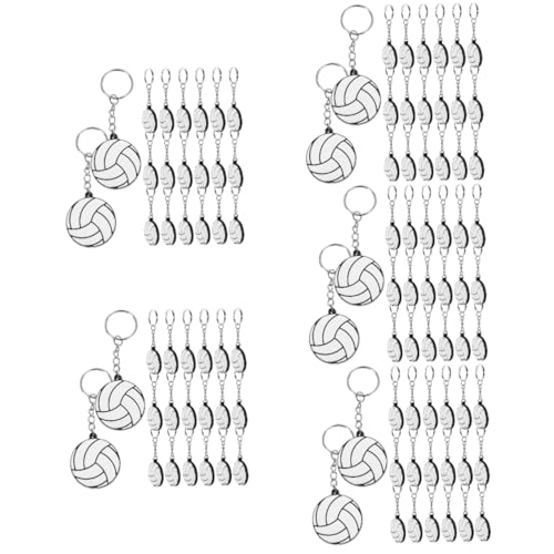 Sosoport 100 Stk Handtasche Tasche Schlüssel Dekoration Kleiner Kugel-schlüsselanhänger Cartoon-taschenanhänger Geldbörse-schlüsselanhänger Weihnachten Lieferungen Metall von Sosoport