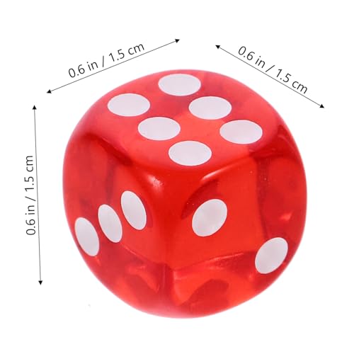 Sosoport 100 Stück Bunte Kristallfarben Spielwürfel Spielzeugwürfel Mehrseitige Würfel Bunte Würfel Partyspielwürfel Spielrequisiten Brettspielwürfel Partywürfel Sosoport 100 Stück Bunte Kristallfarben Spielwürfel Spielzeugwürfel Mehrseitige Würfel Bunte Würfel Partyspielwürfel Spielrequisiten Brettspielwürfel Partywürfel von Sosoport