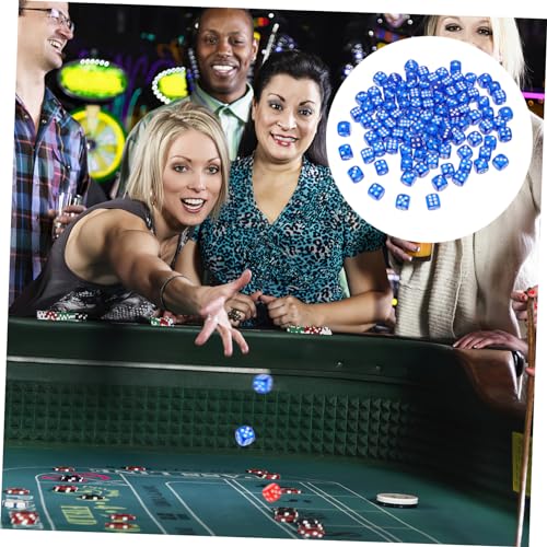 Sosoport 100 Stück Bunte Kristallfarben Würfel Klare Würfel Standard Spielwürfel Unterhaltungswürfel Glitzerwürfel Spielrequisite Partyspielwürfel Glitzerspielwürfel Sosoport 100 Stück Bunte Kristallfarben Würfel Klare Würfel Standard Spielwürfel Unterhaltungswürfel Glitzerwürfel Spielrequisite Partyspielwürfel Glitzerspielwürfel von Sosoport