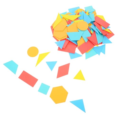 Sosoport 100 Stück Lernspielzeug Geometrische Formen für Pädagogisches zur Formenerkennung und Geometrischem Lernen für Kindergarten und Vorschule Fördert Logisches und Feinmotorik Sosoport 100 Stück Lernspielzeug Geometrische Formen für Pädagogisches zur Formenerkennung und Geometrischem Lernen für Kindergarten und Vorschule Fördert Logisches und Feinmotorik von Sosoport