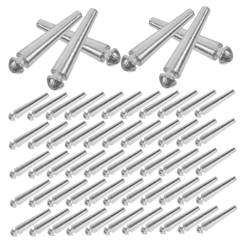 Sosoport 100 Stück Metall Cribbage Pegs Robuste Punktestifte für Brettspiele für Familien und Freundespiele Praktisch und Tragbar Silber Sosoport 100 Stück Metall Cribbage Pegs Robuste Punktestifte für Brettspiele für Familien und Freundespiele Praktisch und Tragbar Silber von Sosoport