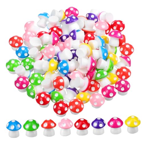Sosoport 100 Stück Miniaturspielzeug Mini-Pilzfiguren dekorative Pilze Mini-Pilze Mini-Pilz-Ornamente Pilze zum Basteln Pilzspielzeugfiguren Pilze basteln Pilzdekor Harz Sosoport 100 Stück Miniaturspielzeug Mini-Pilzfiguren dekorative Pilze Mini-Pilze Mini-Pilz-Ornamente Pilze zum Basteln Pilzspielzeugfiguren Pilze basteln Pilzdekor Harz von Sosoport