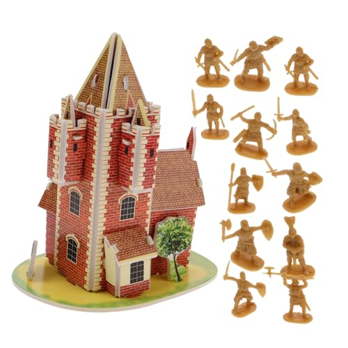 Sosoport 100 Stück Mittelalterliches Ritterspielzeugset mit Soldaten und Piratenburgmodell Detailreiche Figuren für Jungen und Geschichtsliebhaber Sammeln Sosoport 100 Stück Mittelalterliches Ritterspielzeugset mit Soldaten und Piratenburgmodell Detailreiche Figuren für Jungen und Geschichtsliebhaber Sammeln von Sosoport