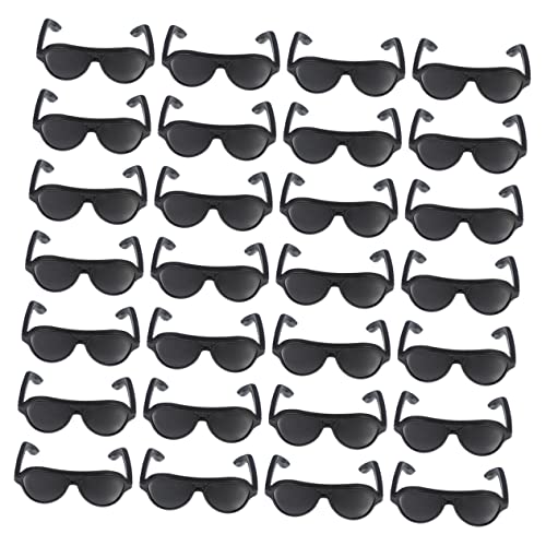 Sosoport 100 Stück Sonnenbrillenspielzeug Puppenbrillen Puppen Gläser Kostüm Mini Kindersonnenbrille Jungen Trendige Sonnenbrille Babypuppe PVC Black Sosoport 100 Stück Sonnenbrillenspielzeug Puppenbrillen Puppen Gläser Kostüm Mini Kindersonnenbrille Jungen Trendige Sonnenbrille Babypuppe PVC Black von Sosoport