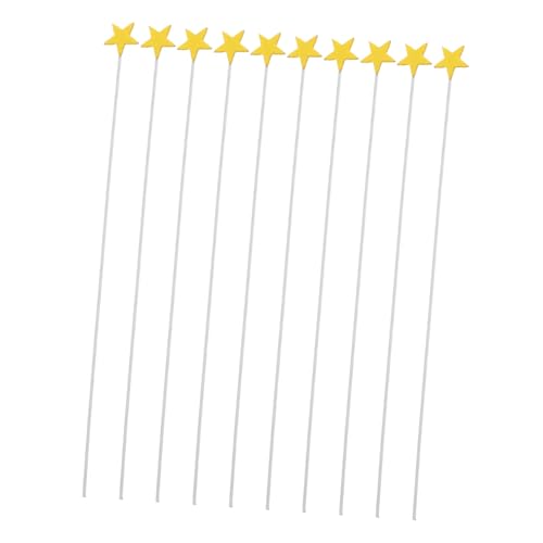 Sosoport 100 Stück Sternen Cupcake Topper Kreative Tortendeko für Geburtstagsfeiern Hochzeiten Shower Vielseitige Dekoration für Desserts und Feierlichkeiten von Sosoport