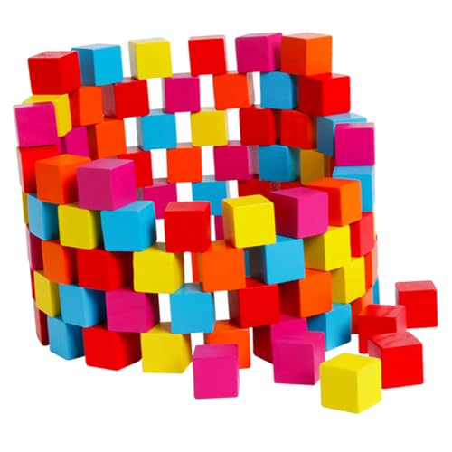 Sosoport 100Stücke Holzbausteine Teiliges Für Kreative Sicherheitszertifiziertes Lernspielzeug Für DIY Projekte Für Jungen Und Jahren Sosoport 100Stücke Holzbausteine Teiliges Für Kreative Sicherheitszertifiziertes Lernspielzeug Für DIY Projekte Für Jungen Und Jahren von Sosoport