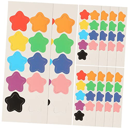 Sosoport 10Blätter Magnetische Sternaufkleber für Dekorative Belohnungsaufkleber Bunten Farben Leicht Vielseitig Einsetzbar für Kühlschrank Magnettafel und Kreative Projekte Sosoport 10Blätter Magnetische Sternaufkleber für Dekorative Belohnungsaufkleber Bunten Farben Leicht Vielseitig Einsetzbar für Kühlschrank Magnettafel und Kreative Projekte von Sosoport