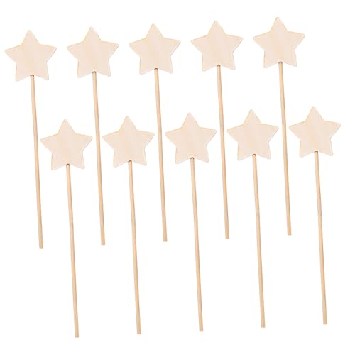 Sosoport 10Stücke Feenstäbe DIY für Leere Zauberstäbe zum Kreative Bastelideen für Geburtstagsfeiern und Dress Up Partys Fördert Fantasie und Kreativität von Sosoport