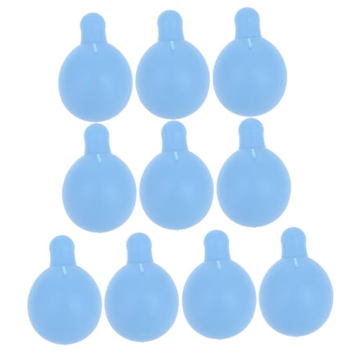 Sosoport 10Stücke Squeeze Stress Ball Blasen Einsätze aus PVC für Seifenblasenspielzeug und Sicher für Zubehör für Kreative DIY Projekte und Spielspaß von Sosoport