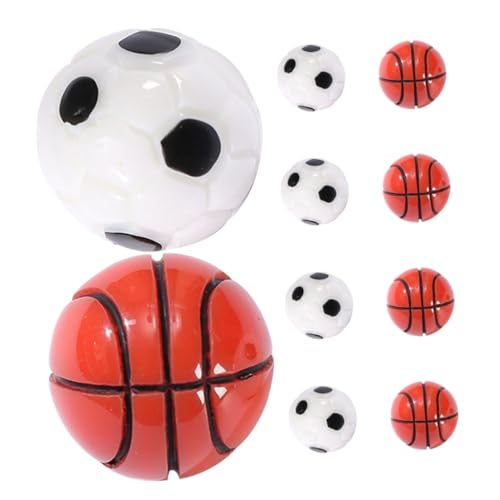 Sosoport 10Stücke Teiliges Dekorationsset DIY Zubehör für Fußball und Basketball Ornament für Büro Wohnzimmer und Garten Vielseitig Einsetzbar und Detailreich Sosoport 10Stücke Teiliges Dekorationsset DIY Zubehör für Fußball und Basketball Ornament für Büro Wohnzimmer und Garten Vielseitig Einsetzbar und Detailreich von Sosoport