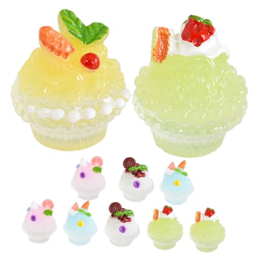 Sosoport 10Stücke Teiliges Eiscreme Puppenhaus Deko Simulierte Eisdesserts Gemischten Farben für Mini Küchen und Mikrolandschaften Fotorequisiten für Kreative Sosoport 10Stücke Teiliges Eiscreme Puppenhaus Deko Simulierte Eisdesserts Gemischten Farben für Mini Küchen und Mikrolandschaften Fotorequisiten für Kreative von Sosoport
