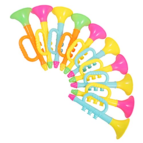 Sosoport 10Stücke Teiliges Trompete Lerninstrument für Kleine Musiker für Partys und Bühnenaufführungen Fördert Musikalität und Kreativität Sosoport 10Stücke Teiliges Trompete Lerninstrument für Kleine Musiker für Partys und Bühnenaufführungen Fördert Musikalität und Kreativität von Sosoport