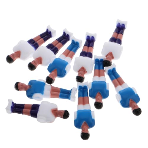 Sosoport 10pcs Ersatz Foosball Männer Set Harz Tischfußballspiel Spieler Foosball Guys Figuren Für Foosball -Tisch Reparatur Von Tischfußballzubehör B B von Sosoport