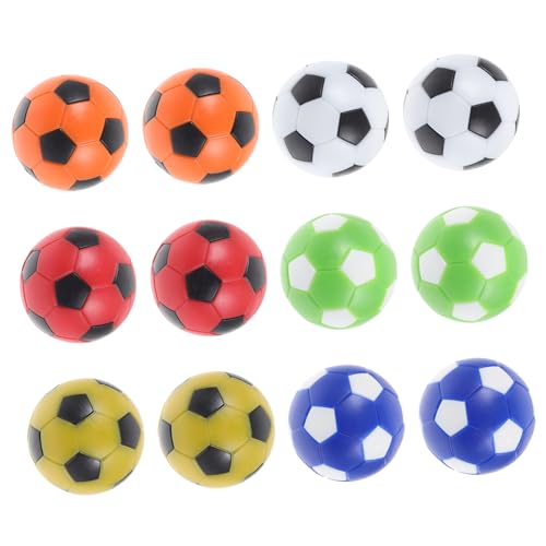 Sosoport 12 Stück Billard -Maschinenzubehör Fußballspieltisch Heller Fußball drinnen Schaumfußballkugel Mini -Fußball Tischfußballkugeln Kleine Fußballkugeln -Fußball die Hüften Sosoport 12 Stück Billard -Maschinenzubehör Fußballspieltisch Heller Fußball drinnen Schaumfußballkugel Mini -Fußball Tischfußballkugeln Kleine Fußballkugeln -Fußball die Hüften von Sosoport