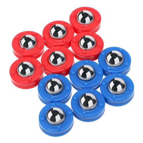 Sosoport 12 Stück Brettspielzubehör Fußball Gleitkugeln Maschine Ersatz rollende Perlen Brettspiel Rollen Plastik Sosoport 12 Stück Brettspielzubehör Fußball Gleitkugeln Maschine Ersatz rollende Perlen Brettspiel Rollen Plastik von Sosoport