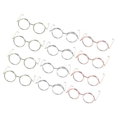 Sosoport 12 Stück Brillen Spielzeugzubehör Mini Sonnenbrillen Puppenbrillen Dekoration Für Puppen Kleine Puppen Drahtbrillen Puppenbrillen Puppen Anziehbrillen Mini Puppen Sosoport 12 Stück Brillen Spielzeugzubehör Mini Sonnenbrillen Puppenbrillen Dekoration Für Puppen Kleine Puppen Drahtbrillen Puppenbrillen Puppen Anziehbrillen Mini Puppen von Sosoport