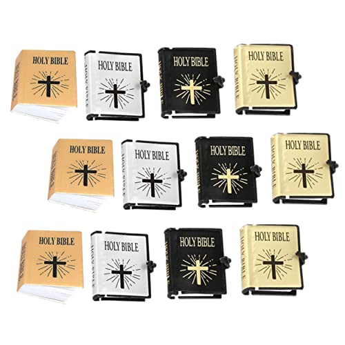 Sosoport 12 Stück Mini Buch Miniatur Dekore Für Modell Ornamente Kinderspielzeug Miniatur Szenen Zubehör Bibelbuch Modelle Mini Dekore Bücher Für Mini Papier Sosoport 12 Stück Mini Buch Miniatur Dekore Für Modell Ornamente Kinderspielzeug Miniatur Szenen Zubehör Bibelbuch Modelle Mini Dekore Bücher Für Mini Papier von Sosoport