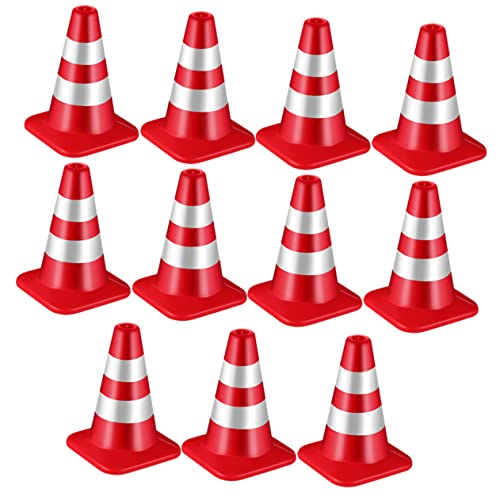Sosoport 12 Stück Mini Verkehrskegel Verkehrszeichen aus Lernspielzeug für Sandkasten Puppenhaus und Kreative Dekoration Verkehrsmodelle für Bildung und Spaß Sosoport 12 Stück Mini Verkehrskegel Verkehrszeichen aus Lernspielzeug für Sandkasten Puppenhaus und Kreative Dekoration Verkehrsmodelle für Bildung und Spaß von Sosoport