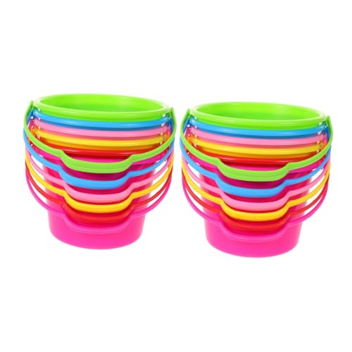Sosoport 12 Stück Sandspielzeug Strand Eimer für Strand Garten und Drinnen Sicheres Sandspielzeug für Kreative Spiele und Outdoor Spaß Sosoport 12 Stück Sandspielzeug Strand Eimer für Strand Garten und Drinnen Sicheres Sandspielzeug für Kreative Spiele und Outdoor Spaß von Sosoport