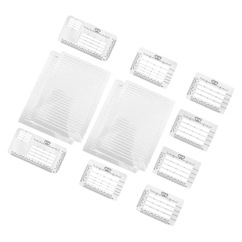Sosoport 12 Stück Vorlage Für Das Briefformat Briefumschläge Anleitung Zur Beschriftung Journaling-lineal Schablonenvorlage Für Gerade Linien Hochzeitsgrußkartenvorlage Plastik Beige Sosoport 12 Stück Vorlage Für Das Briefformat Briefumschläge Anleitung Zur Beschriftung Journaling-lineal Schablonenvorlage Für Gerade Linien Hochzeitsgrußkartenvorlage Plastik Beige von Sosoport