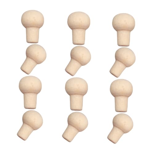 Sosoport 12 Stück Zubehör für Puppenhäuser Machen Mini klein Retro Styles ersatzteile für gartenmöbel puppenstuben zubehör Cabinet Handles Beliebt winzige Möbel Puppenmöbel Holz von Sosoport