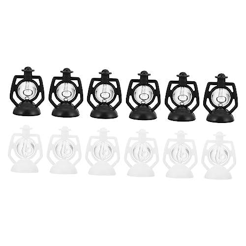 Sosoport 12 Stücke Kleine Öl Lampe Requisiten Szene Puppe Miniatur Vintage Alte Kleine Artikel Winzige Laterne Petroleum Lampe Kunststoff Sosoport 12 Stücke Kleine Öl Lampe Requisiten Szene Puppe Miniatur Vintage Alte Kleine Artikel Winzige Laterne Petroleum Lampe Kunststoff von Sosoport