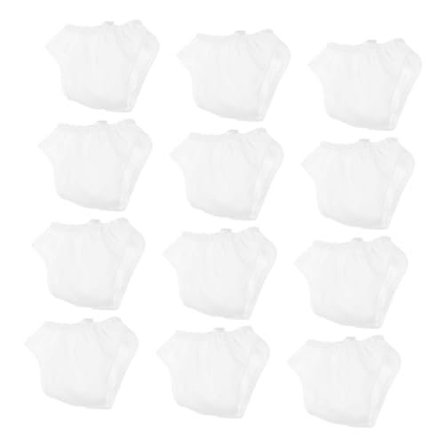 Sosoport 12-teilige Puppenkleidung Und Accessoires: 18-Zoll-puppenunterwäsche – Spielzeug-Kleidungsset – Wiederverwendbare Windeln, Outfits Zum Rollenspiel Sosoport 12-teilige Puppenkleidung Und Accessoires: 18-Zoll-puppenunterwäsche – Spielzeug-Kleidungsset – Wiederverwendbare Windeln, Outfits Zum Rollenspiel von Sosoport