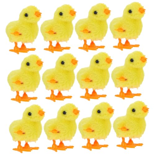 Sosoport 12Stücke Aufziehspielzeug Huhn für Lustige Wind Up Küken Spielzeuge für Babygeschenke und Nostalgische Dekorationen Sosoport 12Stücke Aufziehspielzeug Huhn für Lustige Wind Up Küken Spielzeuge für Babygeschenke und Nostalgische Dekorationen von Sosoport