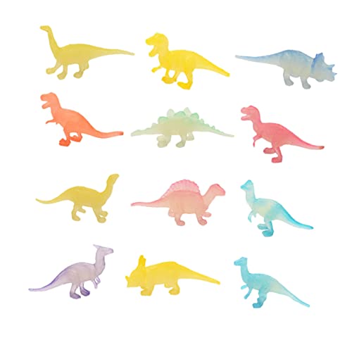 Sosoport 12Stücke Leuchtende Dinosaurier Modelle Interessante Plastikdinosaurier Spielzeuge für Pädagogisch Kompakt und Tragbar für Kreatives und Verschiedene Designs Sosoport 12Stücke Leuchtende Dinosaurier Modelle Interessante Plastikdinosaurier Spielzeuge für Pädagogisch Kompakt und Tragbar für Kreatives und Verschiedene Designs von Sosoport