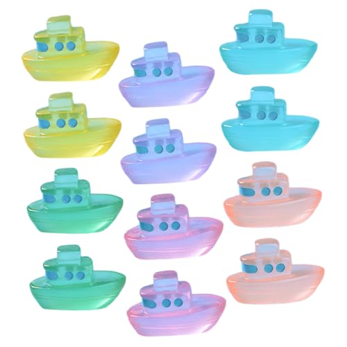 Sosoport 12Stücke Leuchtendes Dekorationsset aus Teilig DIY Bootsmodelle Farben für Aquarium und Puppenhaus Langlebig und Realistisch Sosoport 12Stücke Leuchtendes Dekorationsset aus Teilig DIY Bootsmodelle Farben für Aquarium und Puppenhaus Langlebig und Realistisch von Sosoport