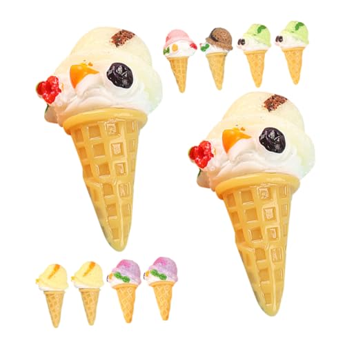 Sosoport 12Stücke Teiliges Eismodell Realistische Eiscreme Spielzeuge aus Harz für DIY Dekoration Puppenhaus Party Requisiten und Vitrinen Dekorationsideen Sosoport 12Stücke Teiliges Eismodell Realistische Eiscreme Spielzeuge aus Harz für DIY Dekoration Puppenhaus Party Requisiten und Vitrinen Dekorationsideen von Sosoport