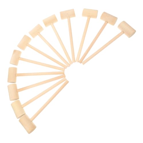 Sosoport 12Stücke Teiliges Holzhammer für Mini Mallets aus Solidem Holz Jungen und Fördert Geschicklichkeit und Motorik Sosoport 12Stücke Teiliges Holzhammer für Mini Mallets aus Solidem Holz Jungen und Fördert Geschicklichkeit und Motorik von Sosoport