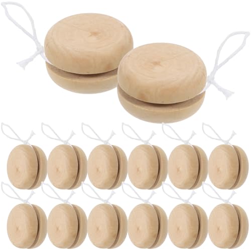 Sosoport 15 Stück Jo-Jo für basteln für bastelmaterial für Kreatives Toys jo jo für Party spielzeuge Lernspielzeug für Jo-Jo-Ball aus Holz Sosoport 15 Stück Jo-Jo für basteln für bastelmaterial für Kreatives Toys jo jo für Party spielzeuge Lernspielzeug für Jo-Jo-Ball aus Holz von Sosoport