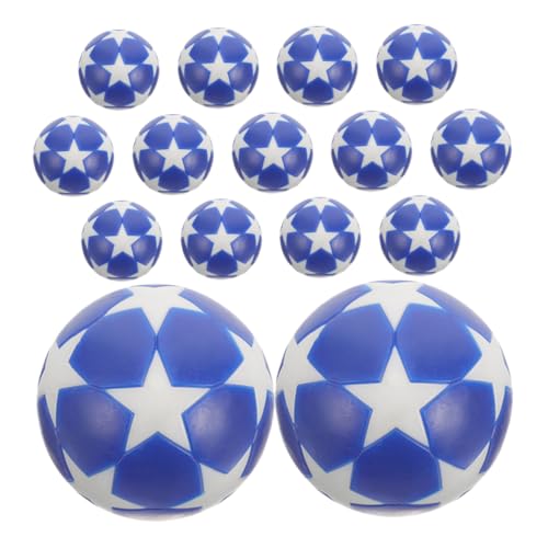 Sosoport 15 Stück Mini Tischfußball Bälle Ersatzbälle für Tischkicker Robuste und Langlebige Fußball Spielzeugbälle für Gruppenaktivitäten und Deko von Sosoport