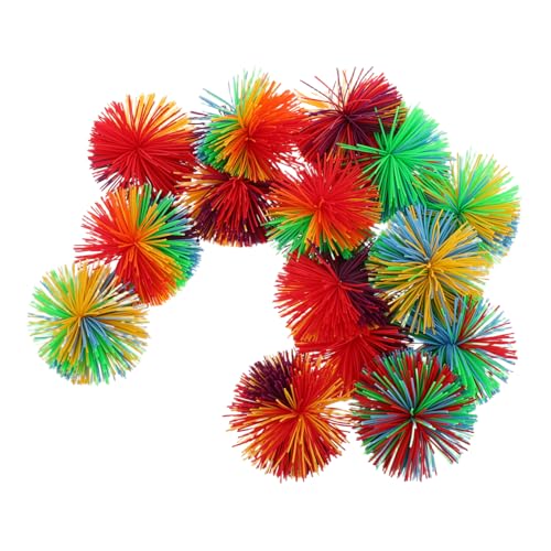 Sosoport 15 Stück Silikonwollkugeln Bälle Masse Handschub-elastizitätsball Für Lustige Stressbälle Sensorische Tischaccessoires Ball Drücken Haustiere Spielzeugball Kieselgel von Sosoport