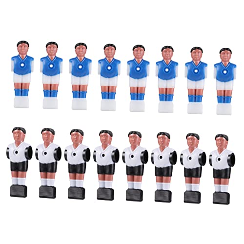 Sosoport 16 Stück Fußballpuppe Kickerspieler Ersatz Kicker-Ersatzspieler Fußballzubehör Fußballtischteile Foosball Tischfußballspieler Tischfußball Ersatz für die Kicker-Jungs Harz Sosoport 16 Stück Fußballpuppe Kickerspieler Ersatz Kicker-Ersatzspieler Fußballzubehör Fußballtischteile Foosball Tischfußballspieler Tischfußball Ersatz für die Kicker-Jungs Harz von Sosoport