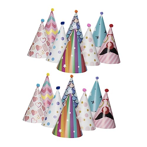 Sosoport 16 Stück Geburtstagshut -geburtstagsmütze Parteikopfverzierung Mütze Zum Kindergeburtstag Geburtstagsparty-kappe Geburtstag Kopfschmuck Pailletten-kugel-geburtstagsmütze Papier Sosoport 16 Stück Geburtstagshut -geburtstagsmütze Parteikopfverzierung Mütze Zum Kindergeburtstag Geburtstagsparty-kappe Geburtstag Kopfschmuck Pailletten-kugel-geburtstagsmütze Papier von Sosoport
