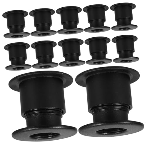 Sosoport 16 Stück Lager für Fußballmaschinen Mini Kickerbuchse Tischfußballzubehör Tischplatte Ersatz Kickertischstangen Zubehör für Tischfußball Buchsen für Tischfußballtische Abs Schwarz Sosoport 16 Stück Lager für Fußballmaschinen Mini Kickerbuchse Tischfußballzubehör Tischplatte Ersatz Kickertischstangen Zubehör für Tischfußball Buchsen für Tischfußballtische Abs Schwarz von Sosoport