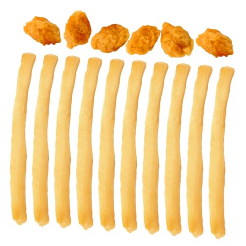 Sosoport 16 Stück Pommes-Modell Küchendekoration Fotografie Lebensmittelsimulation Pommes Frites gefälschte Pommes Frites Simulation Französisch Simulation Pommes-Frites-Modell PVC Khaki Sosoport 16 Stück Pommes-Modell Küchendekoration Fotografie Lebensmittelsimulation Pommes Frites gefälschte Pommes Frites Simulation Französisch Simulation Pommes-Frites-Modell PVC Khaki von Sosoport