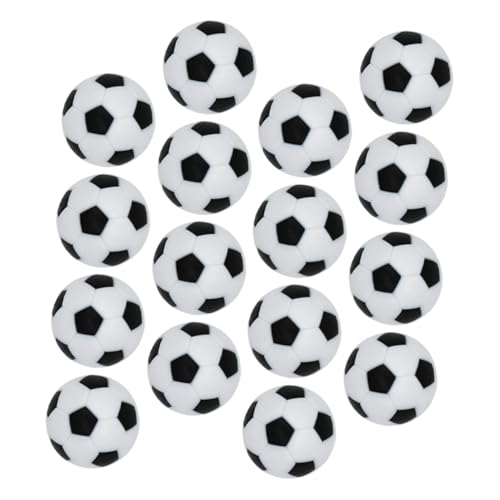 Sosoport 16 Stück Tischfußballmaschinen Tischfußballbälle Mini Fußball Tischfußball Spielzubehör Tischfußball Spielbälle Tischfußball Tischausrüstung Tischfußball Tischball Die von Sosoport