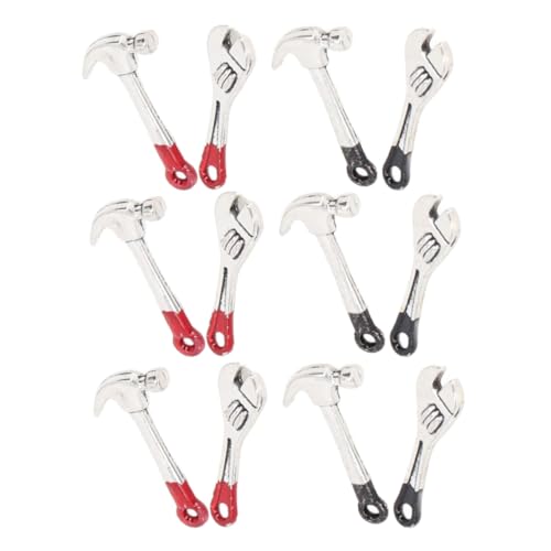 Sosoport 16 Teiliges Puppenhaus Autoreparaturwerkzeug Puppenhausspielzeug Puppenhaus Miniaturspielzeug Puppenhaus Ornament Maßstab 112 Puppenhauszubehör Kleines Hauszubehör Mini von Sosoport