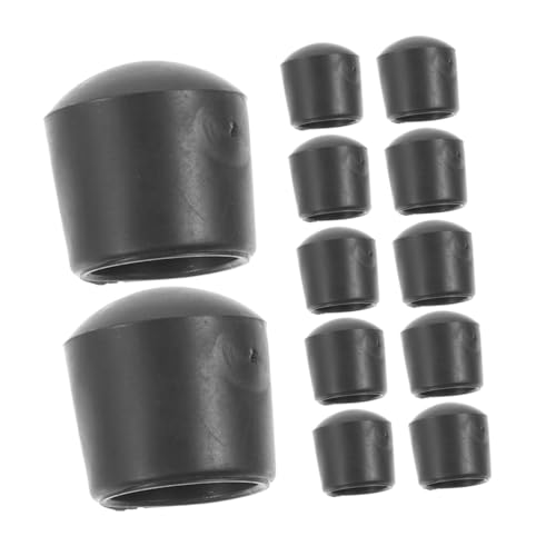 Sosoport 16pcs Foosball -tischstangenkappen Schwarze Plastik -endkappen Foosball Tischstange Tipps Protektoren Für Mini Tischfußballspieltischzubehör Sosoport 16pcs Foosball -tischstangenkappen Schwarze Plastik -endkappen Foosball Tischstange Tipps Protektoren Für Mini Tischfußballspieltischzubehör von Sosoport