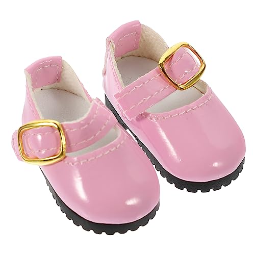 Sosoport 1Paar Puppenschuhe für Dekorative Lederschuhe im Modedesign für Puppen Puppenbekleidungszubehör für Kreatives und Verkleiden Sosoport 1Paar Puppenschuhe für Dekorative Lederschuhe im Modedesign für Puppen Puppenbekleidungszubehör für Kreatives und Verkleiden von Sosoport